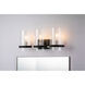 Mazant 3 Light 28 inch MB+PC Bath Light Wall Light